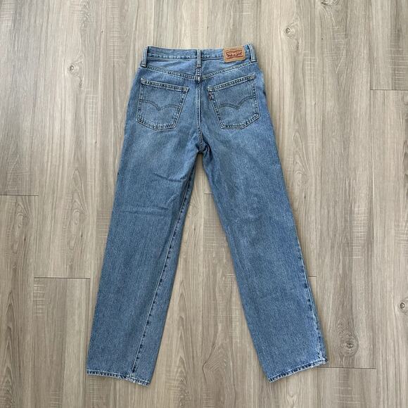Levi's '94 Baggy Jeans Distressed Medium Wash Women's Size 27 - Picture 7 of 7